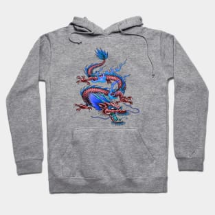 Chinese Red Good Fortune Dragon Mythical Creature Hoodie